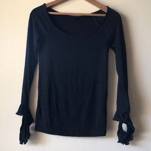 🎂New Joes black ribbed long sleeve small🎂